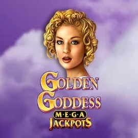 Logo of Golden Goddess Megajackpots from IGT at Slot Monster Casino